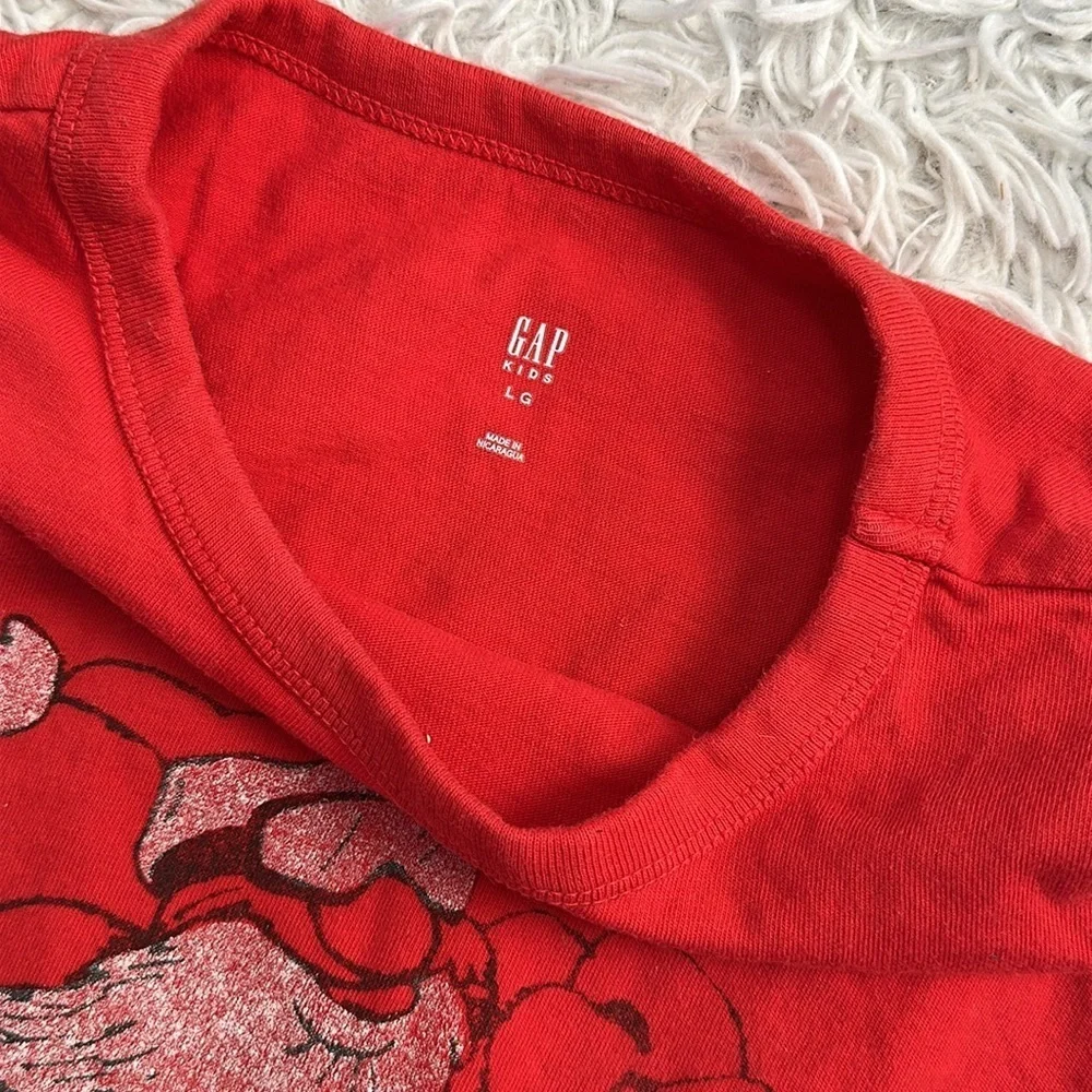 Gap Kids “Who Needs Reindeer?” Long Sleeve Shirt, Large (10-11)